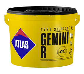 ATLAS TYNK SILIKONOWY GEMINI R BAZA SZARA 25KG