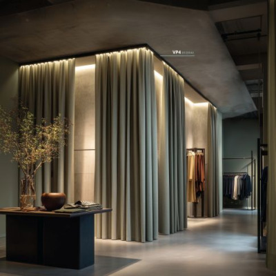 VP1 Profil karniszowy 2m, czarny RAL9005.