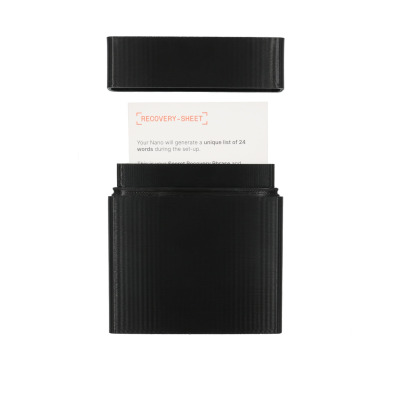 Etui na frazy seed w wersji papierowej – schowek magnetyczny – arkusz recovery sheet GRATIS!