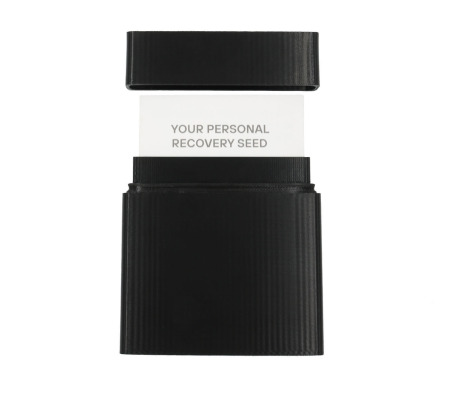 Etui na frazy seed w wersji papierowej – schowek magnetyczny – arkusz recovery sheet GRATIS!
