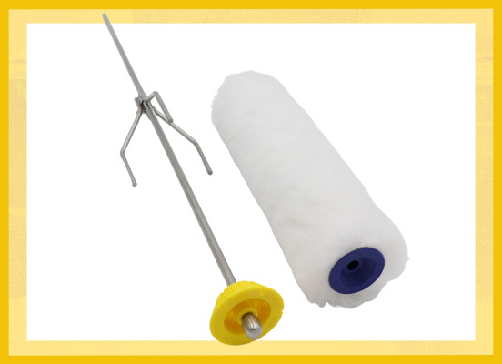 Przyrząd do czyszczenia wałków i mieszadło do farb – regulacja wielkości SpinRoll mini