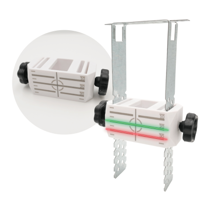 4x Uchwyt do poziomowania sufitu profil CD60 ES wieszak G-K