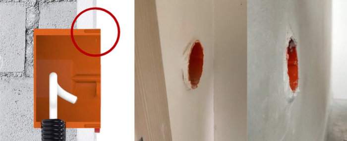 Urządzenie DO SKRAWANIA puszek podtynkowych + 1 nóż