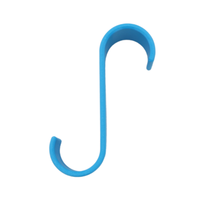 Haczyki bezinwazyjne wieszaki na grzejnik / kaloryfer 4 szt niebieski