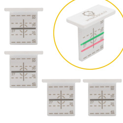 4x ZNACZNIK NA MAGNES do poziomowania profili aluminiowych CD60 płyt G-K  do lasera