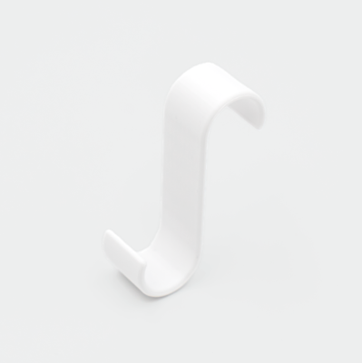 Haczyk bezinwazyjny wieszak na grzejnik / kaloryfer 4 sztuki białe