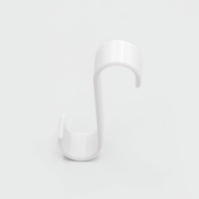 Haczyk bezinwazyjny wieszak na grzejnik / kaloryfer 4 sztuki białe