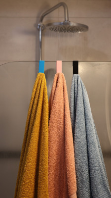 4x Haczyk bezinwazyjny drzwi kabina prysznicowa szafka kaloryfer biały