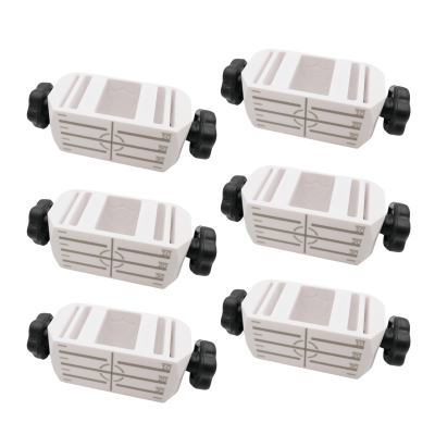 ZESTAW 2x ZNACZNIK NA MAGNES + 6x UCHWYT do poziomowania profili aluminiowych CD60 płyt G-K do lasera