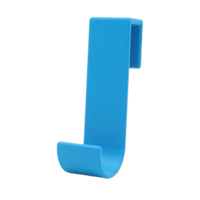 4x Haczyk bezinwazyjny drzwi kabina prysznicowa szafka kaloryfer niebieski