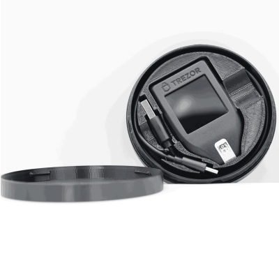 Etui na TREZOR T portfel kryptowalut i kabel zasilający