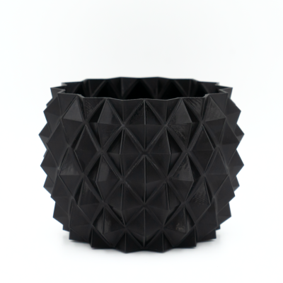 Osłonka na Doniczkę – Idealna do Twojego Domu! 12 cm – czarna