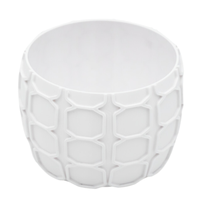 Osłonka na Doniczkę 8,5 x 12,5 cm – biała