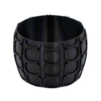 Osłonka na Doniczkę 8,5×12,5 cm – czarna