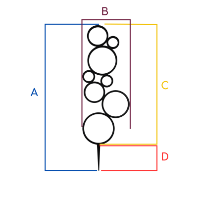 Podpórka do Roślin – Bąbelki / Kółeczka Eleganckie i Funkcjonalne Wsparcie dla Twoich Roślin Domowych