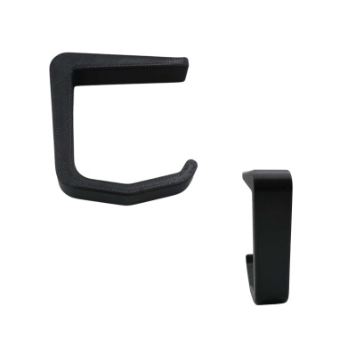 Wieszak czarny na torebkę lub plecak do biurka stołu blatu