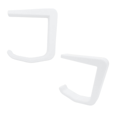 Wieszak biały na torebkę plecak do biurka stołu blatu