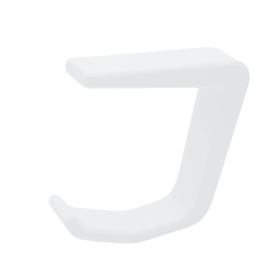 Wieszak biały na torebkę plecak do biurka stołu blatu