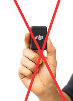 Uchwyt tyczka do mikrofonu DJI Mic 2 / Mic 1 z pianką tłumiącą