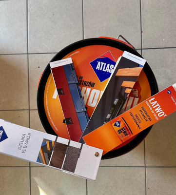 ATLAS TYNK SILIKONOWY GEMINI RS BAZA SZARA 25KG