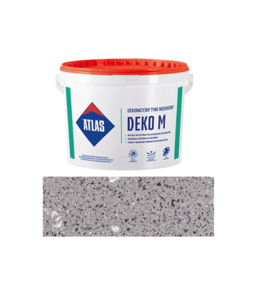 ATLAS DEKO M dekoracyjny tynk mozaikowy 25 kg - Bazalt 05