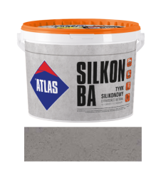 ATLAS Tynk silikonowy - efekt betonu BA kolor beton 0008 20 kg