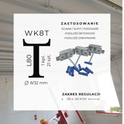 WIESZAK CD WK8T | 21 SZT.