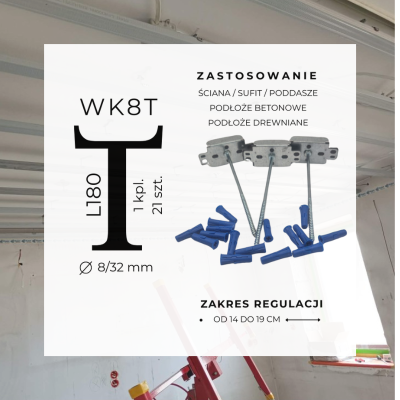WIESZAK CD WK8T | 21 SZT.