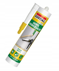 Soudal Akryl uniwersalny biały 280 ml