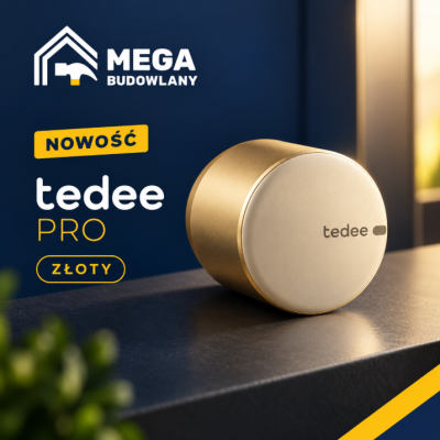 GERDA TEDEE PRO ZAMEK INTELIGENTNY ZŁOTY