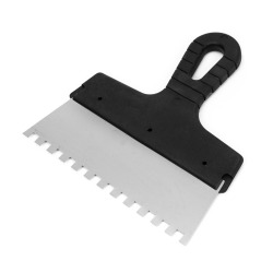 Paca ze stali nierdzewnej Polax do płytek 200 mm, ząb 8 x 8 mm (111-061)