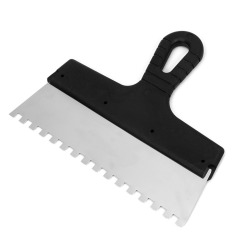 Paca ze stali nierdzewnej Polax do płytek 250 mm, ząb 8 x 8 mm (111-063)