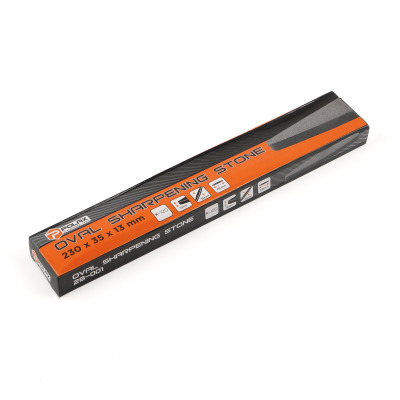 Kamień do ostrzenia Polax owalny K180, 230x35x13 mm (28-001)