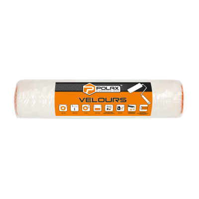 Profesjonalny wałek malarski "Velour" 8x45x250 mm Polax (17-002)