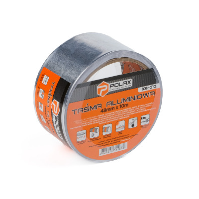 Taśma aluminiowa Taśma klejąca Polax 50 mm x 10 m (101-010)