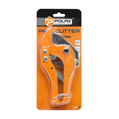 Obcinak do rur Polax Standard do rur PP i PVC 3-42 mm (25-004)
