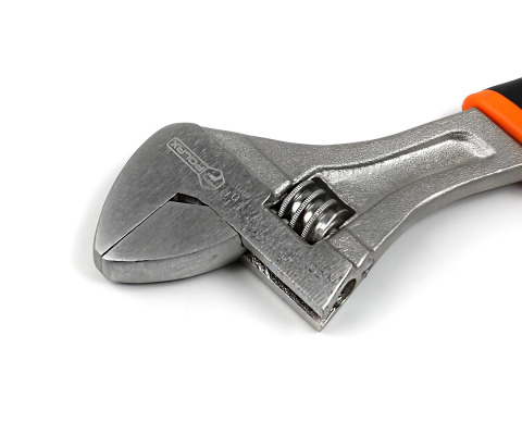 Klucz nastawny Polax z gumową rękojeścią 150 mm (25-017)