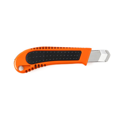 Nóż o konstrukcji metalowej Polax z wysuwanym ostrzem, auto-lock 18 mm (23-005)