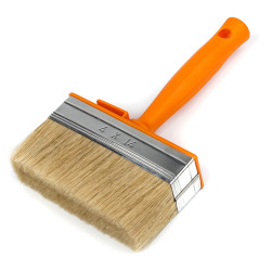 Profesjonalny pędzel Polax 40 x 140 mm włosie mieszane, rączka plastikowa (12-004)