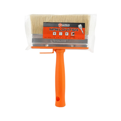 Profesjonalny pędzel Polax 40 x 140 mm włosie mieszane, rączka plastikowa (12-004)