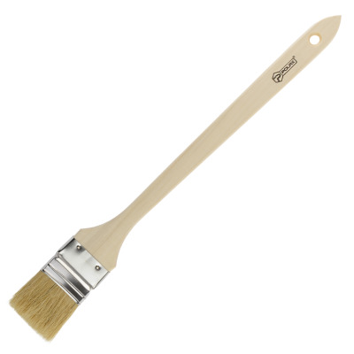 Szczotka do grzejników Polax 2" typ "Standard", włosie mieszane, rączka drewniana (13-003)