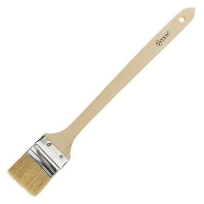 Szczotka do grzejników Polax 2,5" typ "Standard" włosie mieszane, rączka drewniana (13-004)