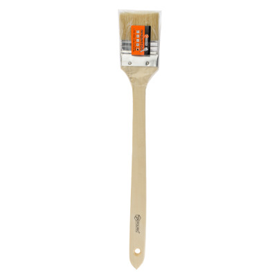 Szczotka do grzejników Polax 2,5" typ "Standard" włosie mieszane, rączka drewniana (13-004)