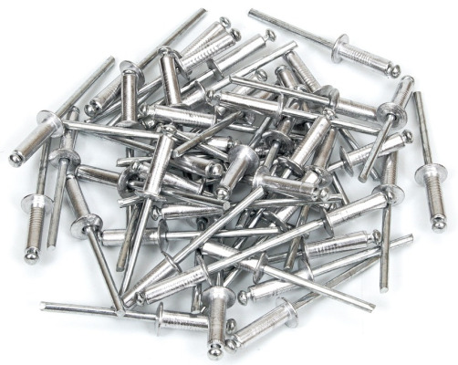 Nity zrywalne aluminiowe 4 x 10 mm Polax (37-009)