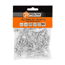 Nity zrywalne aluminiowe 4,8 x 6,4 mm Polax (37-014)