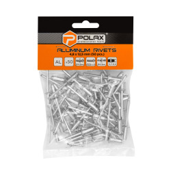 Nity zrywalne aluminiowe 4,8 x 12,5 mm Polax (37-017)