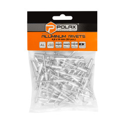 Nity zrywalne aluminiowe 4,8 x 14 mm Polax (37-018)