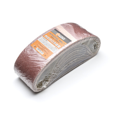 Taśma szlifierska bezkońcowa Polax do szlifierek taśmowych 75*533 mm ziarno K80 (54-017)