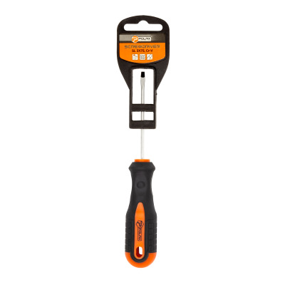 Wkrętak płaski płaski Polax SL3 X 75, Cr-V (51-001)