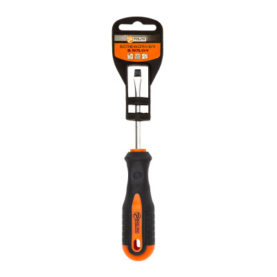 Wkrętak płaski płaski Polax SL5 X 75, Cr-V (51-002)